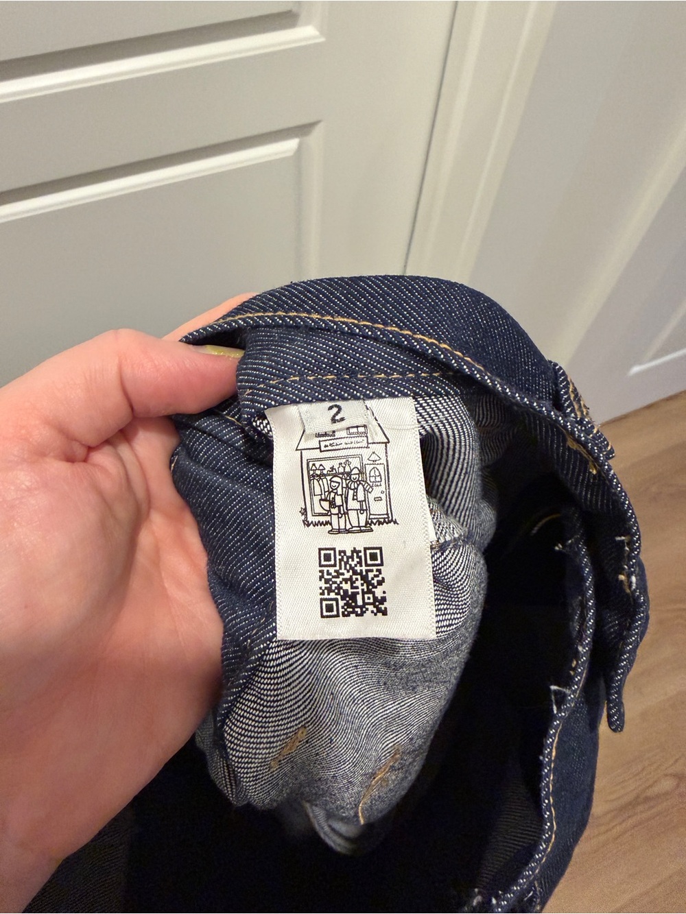 Estudio Niksen - Raw Denim Balloon Jeans - size 2 - Picture 8 of 8